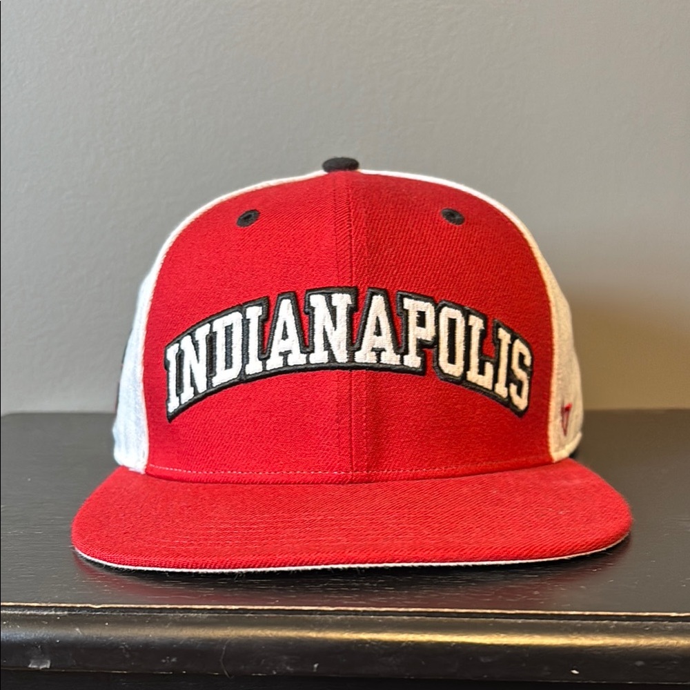 '47 Brand Red and White Indianapolis Indians Hat